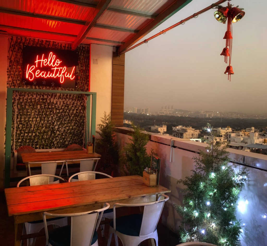rooftop bar in Bengaluru.