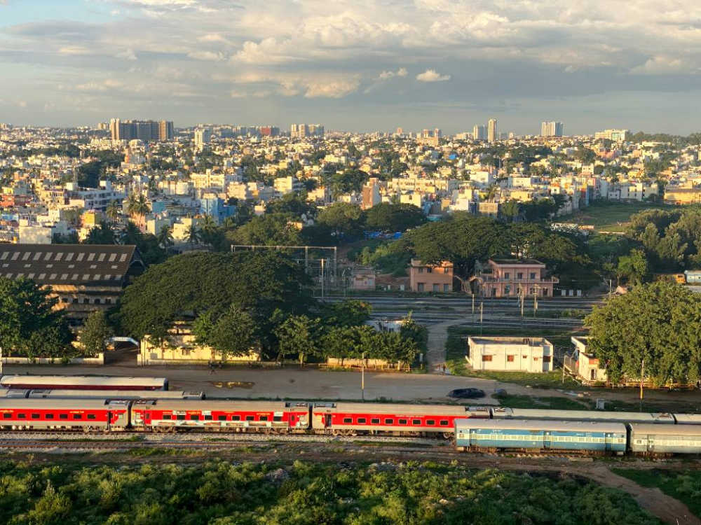 view of bengaluru.