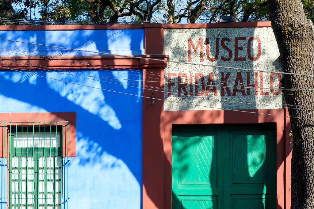 Frida Kahlo museum in Mexico City.