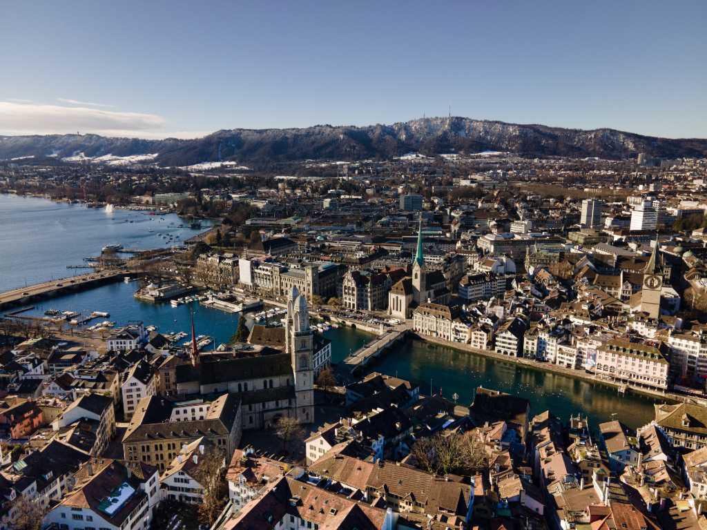 Zurich Old Town.