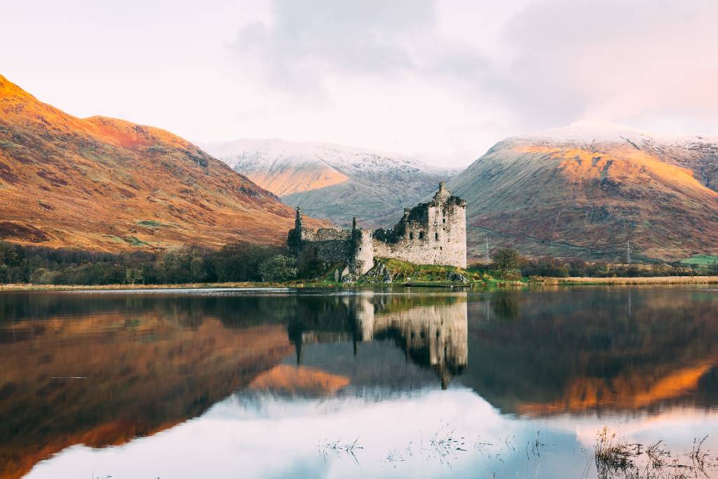 castle in Scotland.