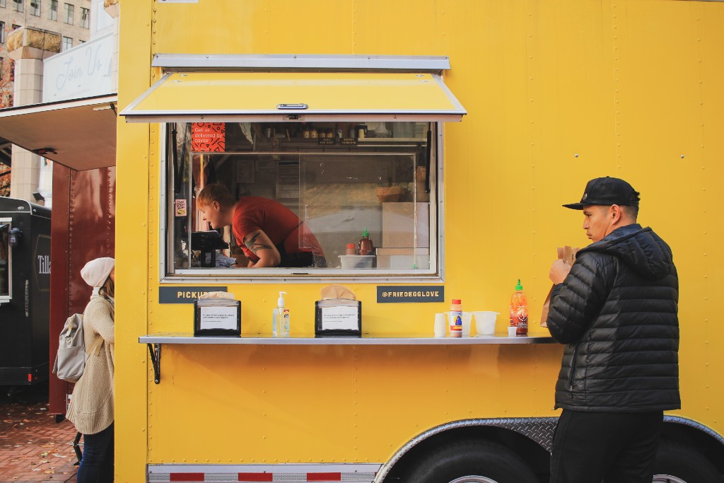 food cart in Portland.