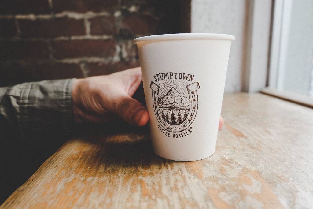 Stumptown coffee in Portland.