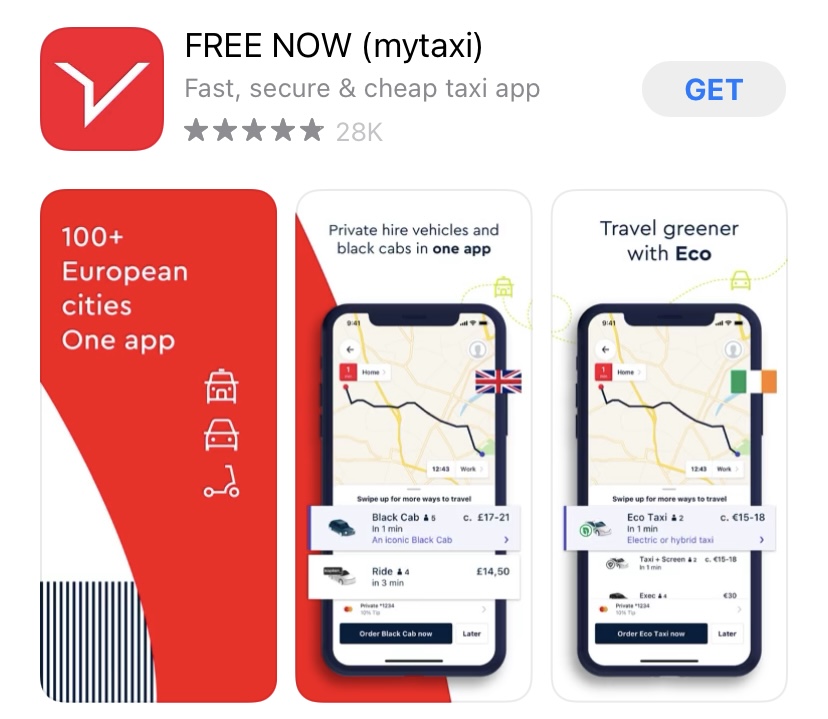 mytaxi app