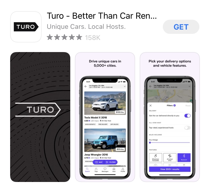 Turo app.