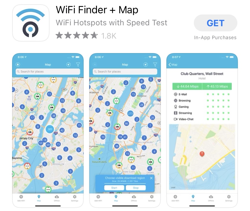 wifi finder app/