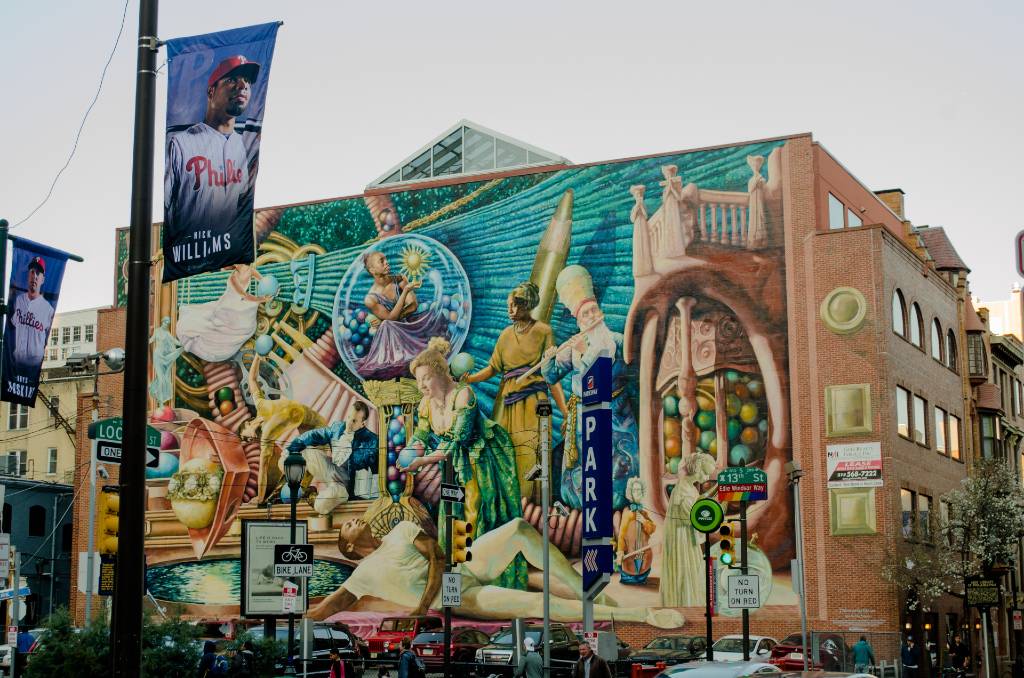 Philly mural.