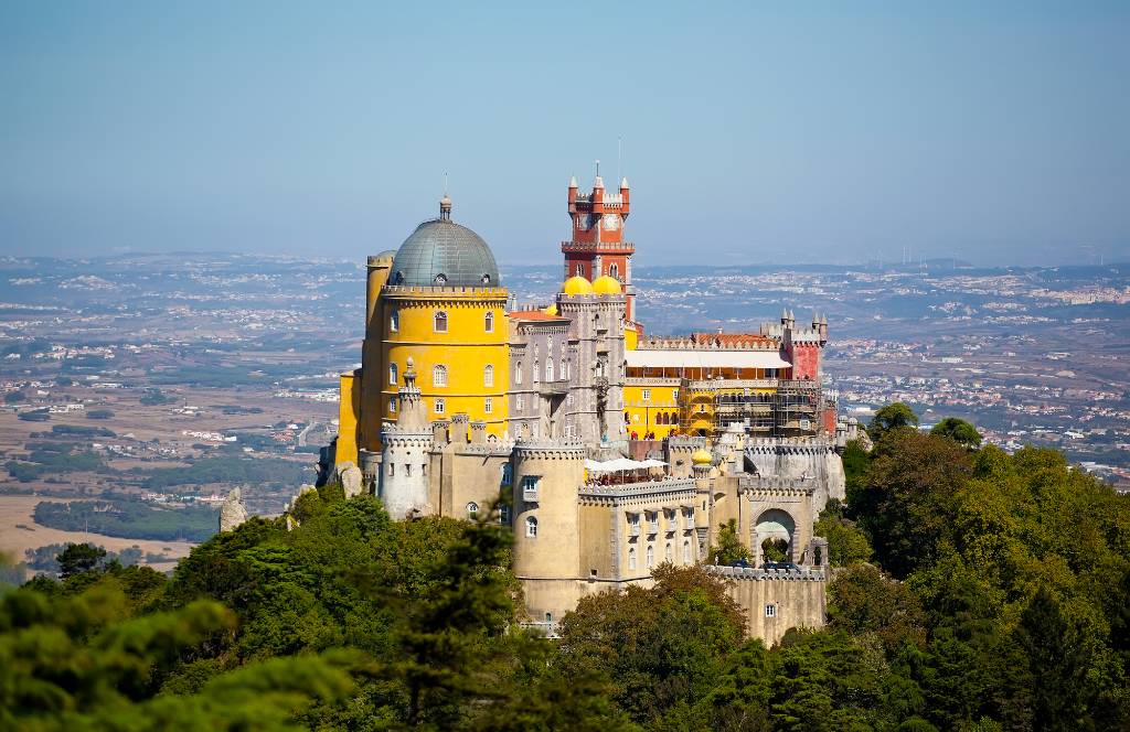 sintra palace near Lisbon.