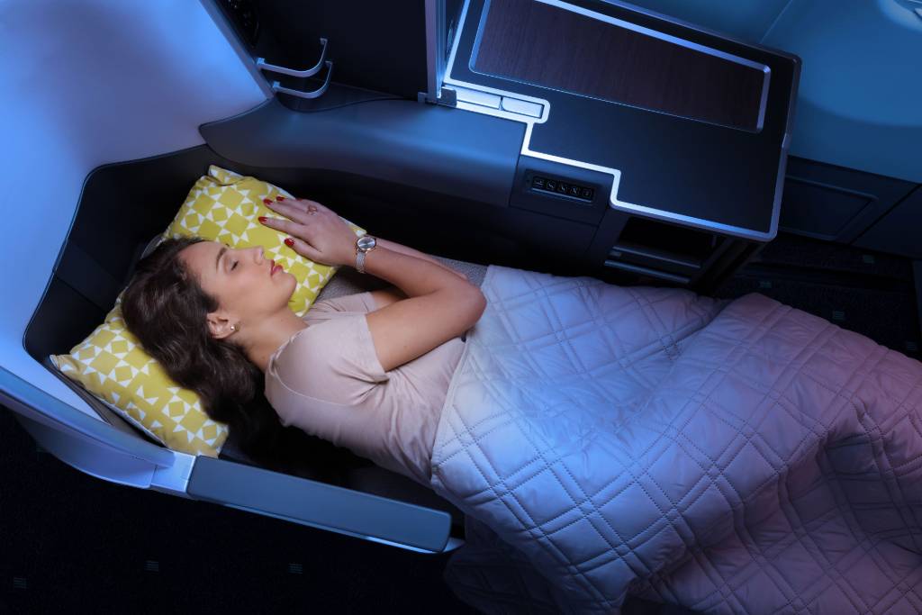 business class on TAP.