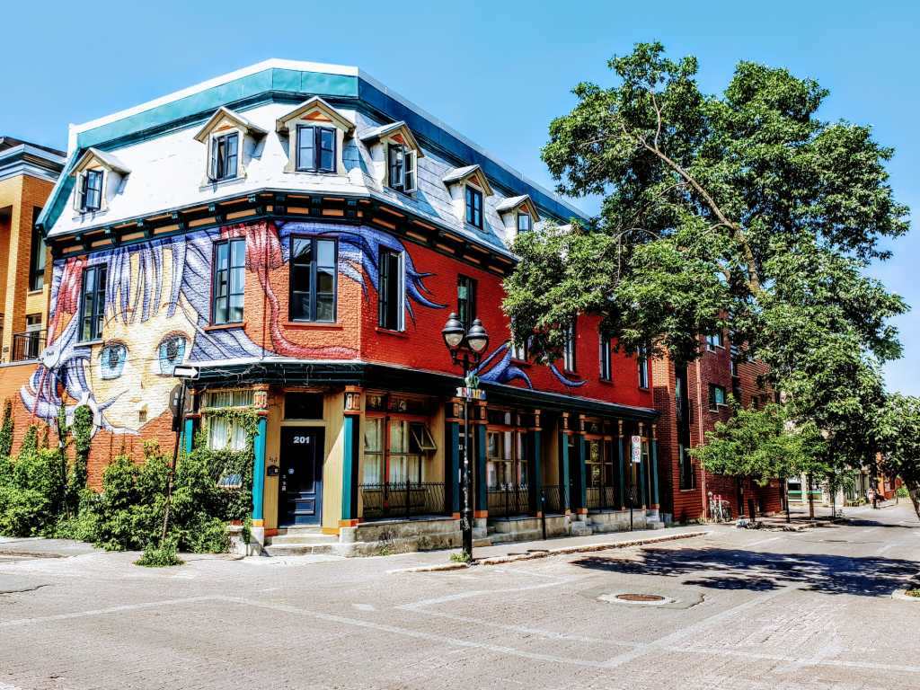 Montreal mural.