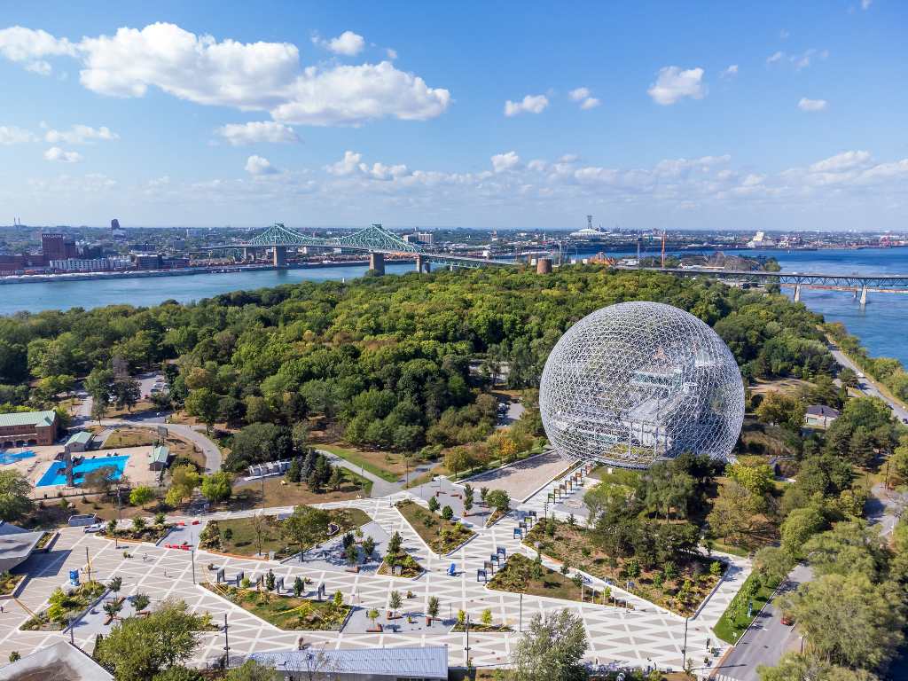 Montreal biosphere.