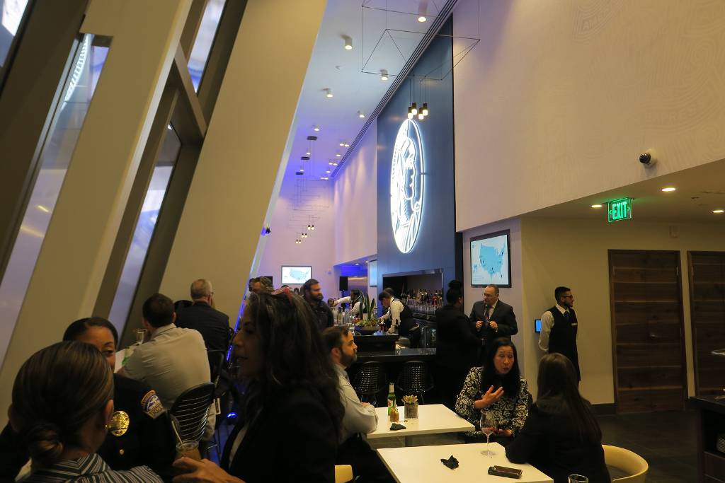 Amex lounge at LAX