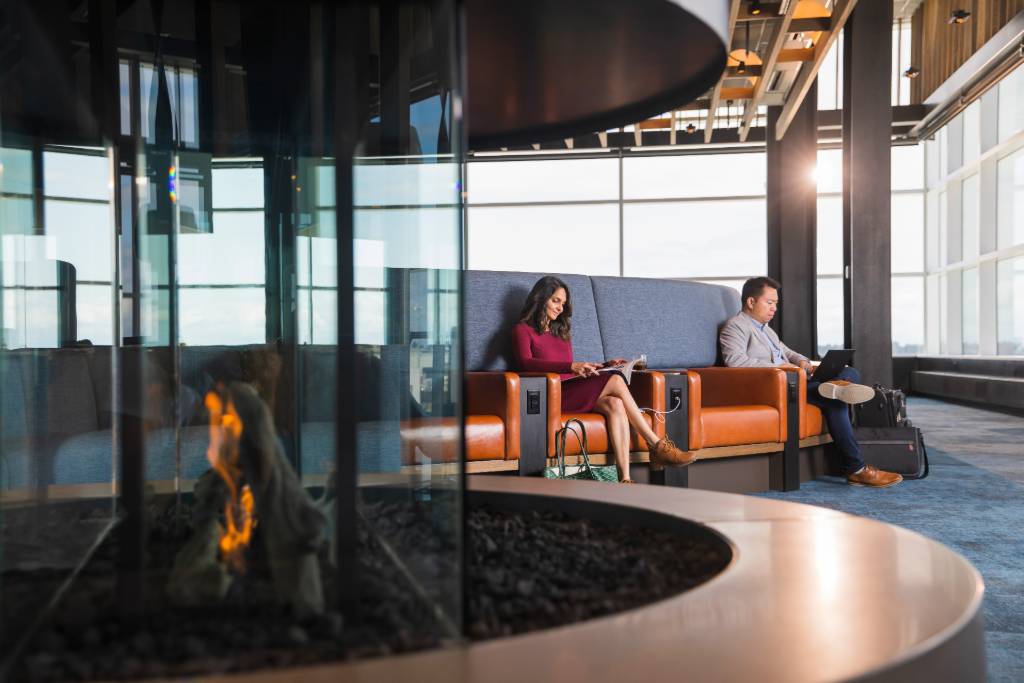 Alaska Airlines lounge