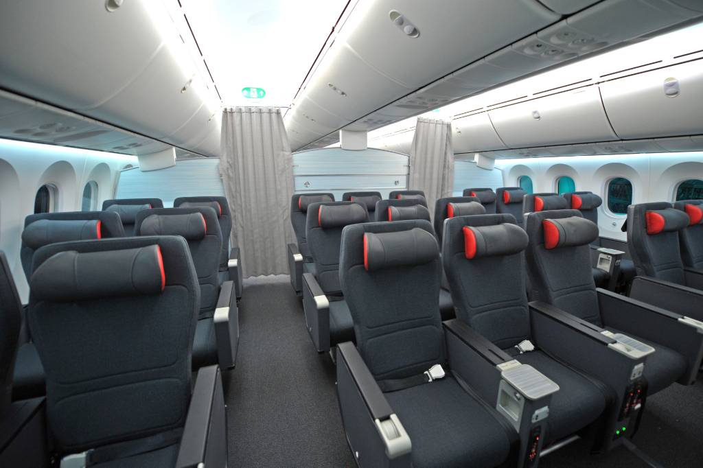 Air Canada premium economy.