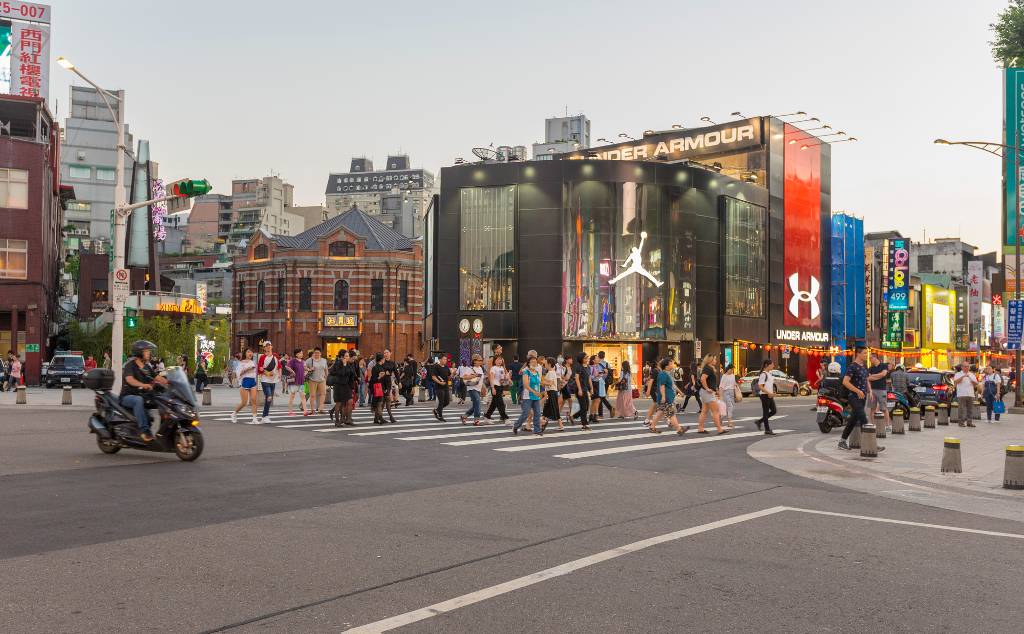 Ximending Pedestrian Area