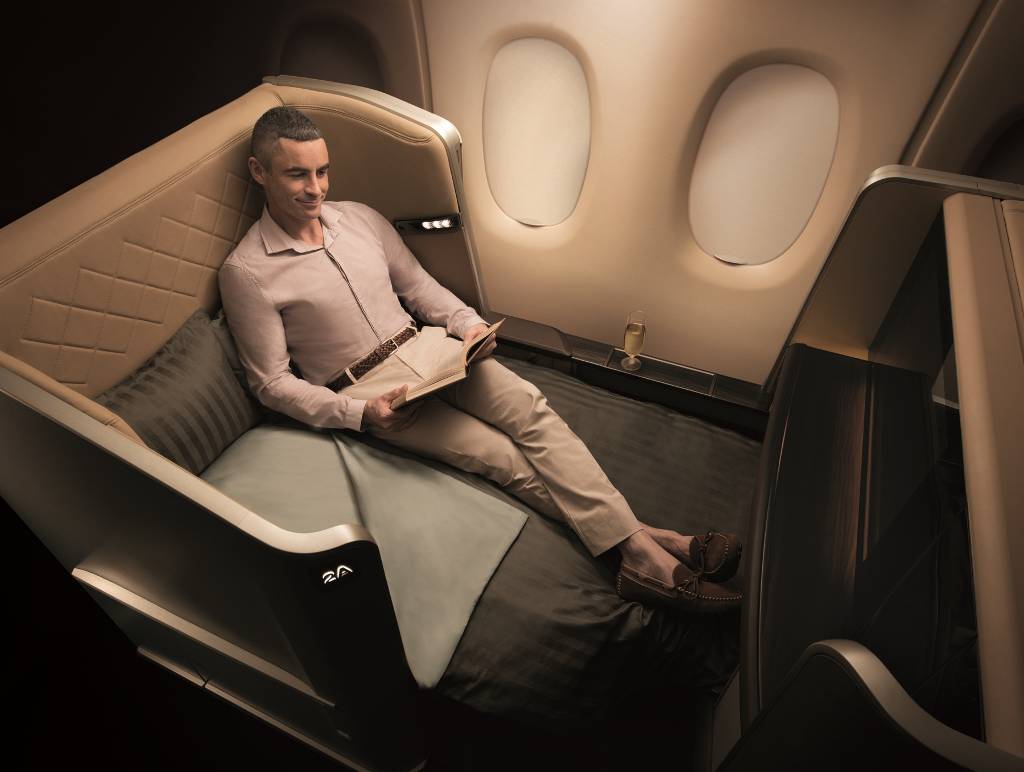 Singapore Airlines first class