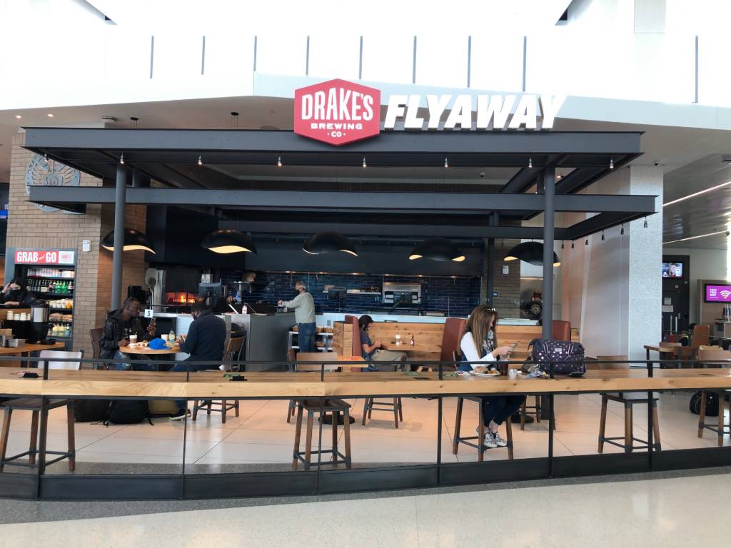 Drake's at SFO.