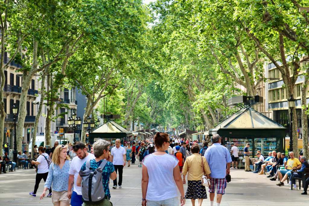 Las Ramblas, Barcelona