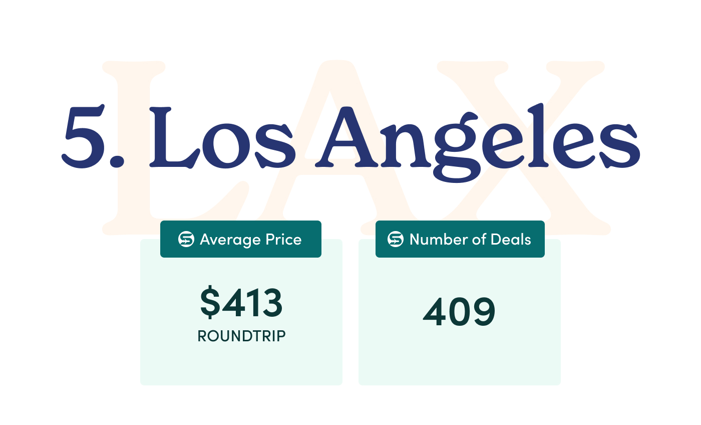 5. Los Angeles.