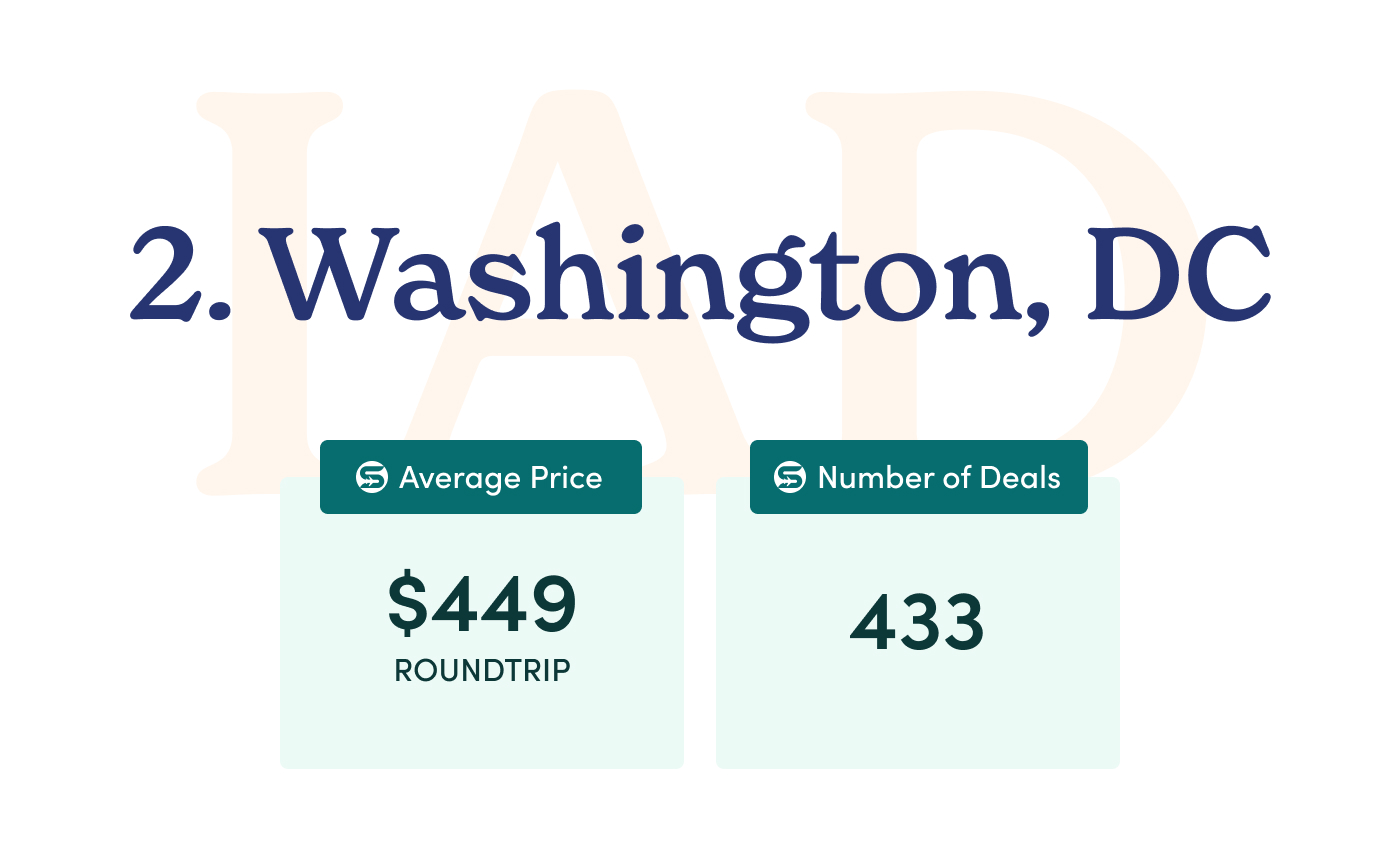 2. Washington DC