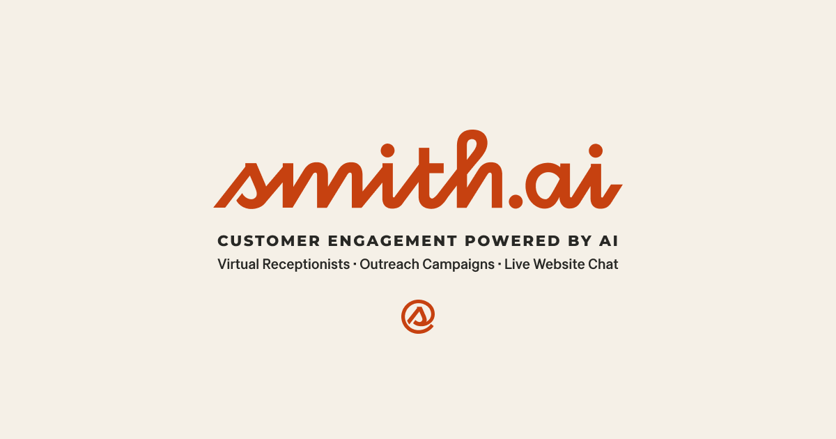 Smith.ai 24/7 Live Receptionists, Outreach & Chats