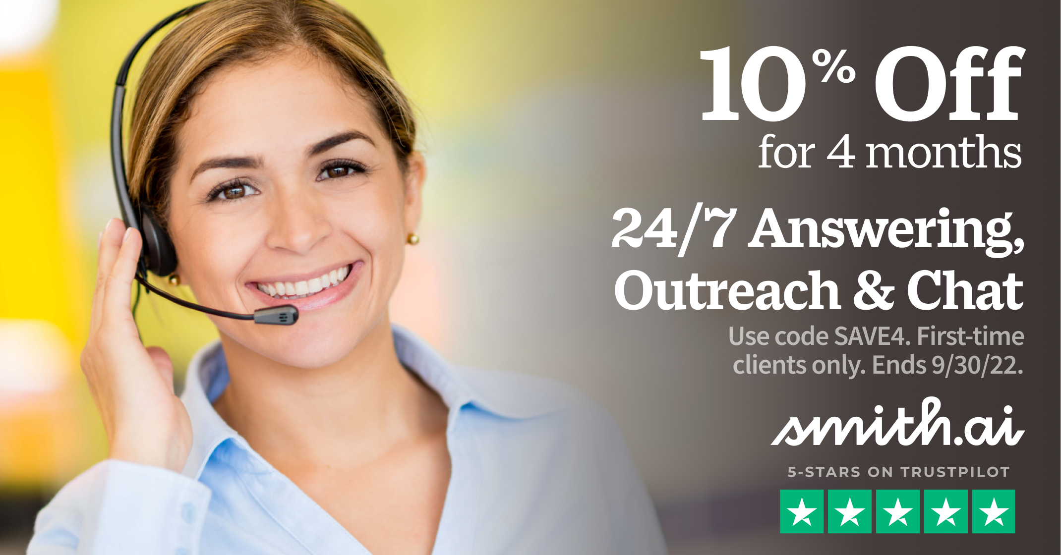 EXTENDED Get 10 Off All Services For 4 Months Ends September 30