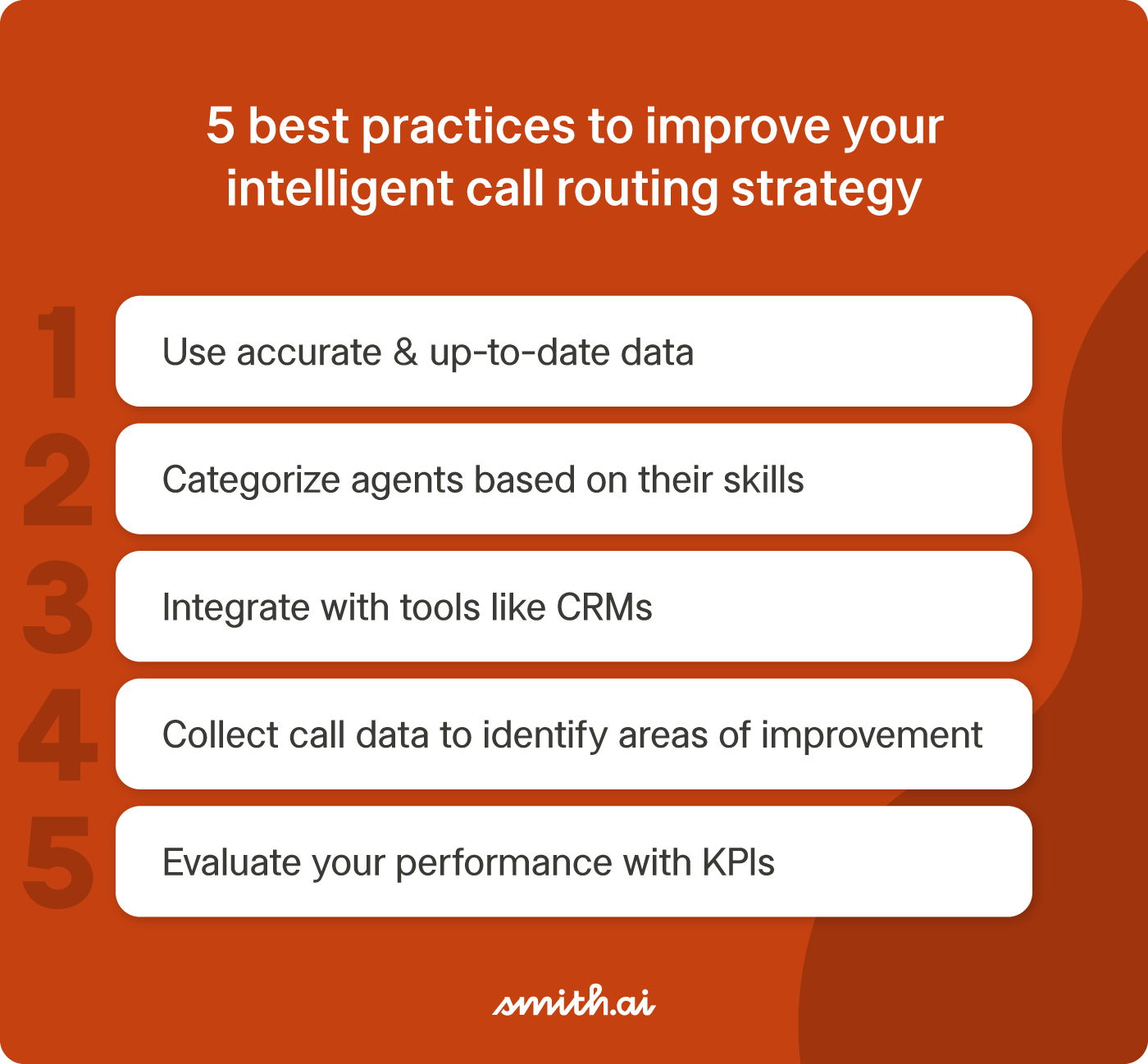 5 best practices to improve your intelligent call routing strategy