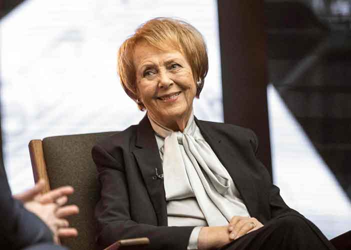 Vigdís mætir í stólinn til Loga