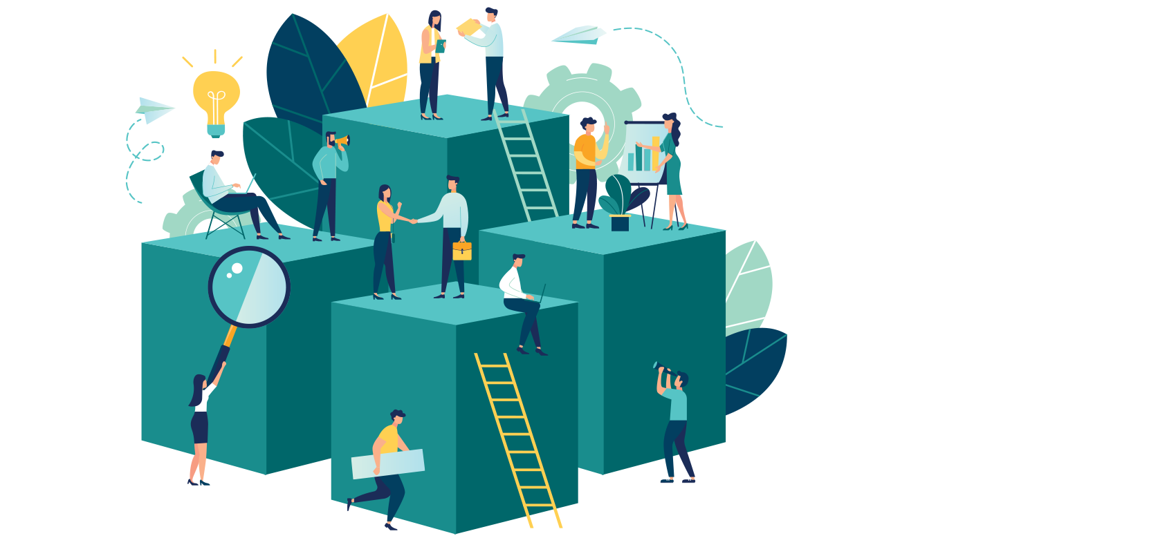 an illustration of what it takes to start a business