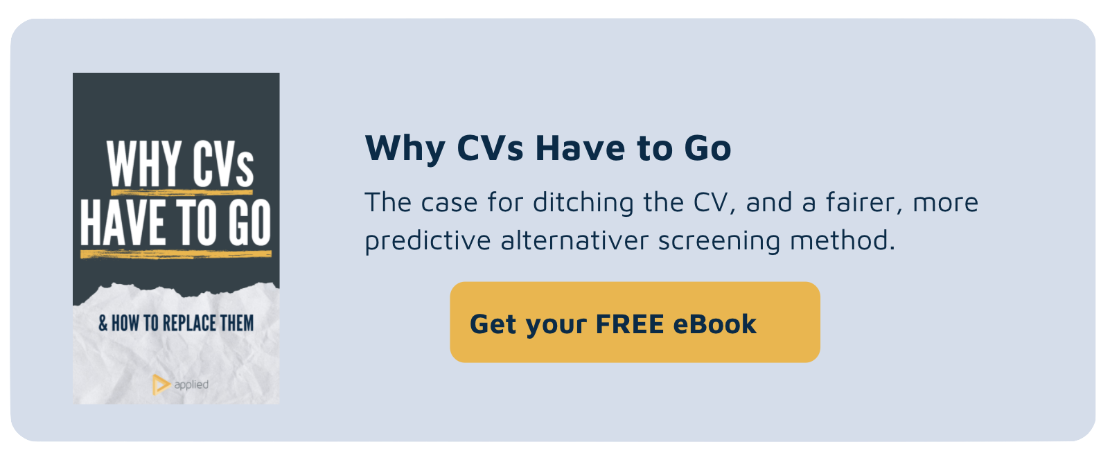 Why CVs Have to Go Guide