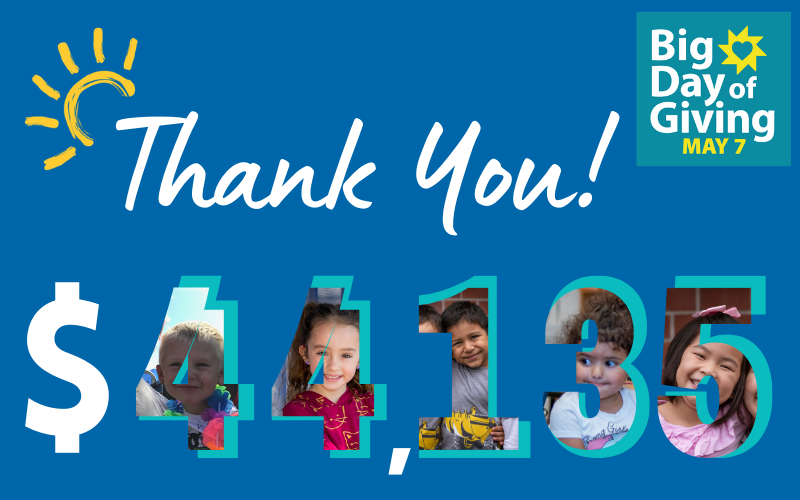 Big Day of Giving 2020 THANK YOU!! CCHAT Sacramento