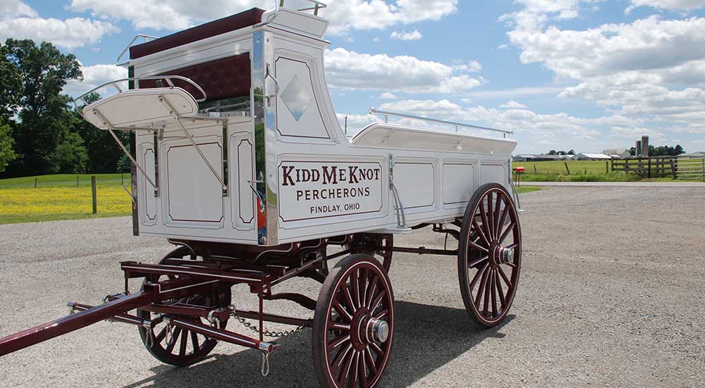 Hitch Wagons & Practice Horse Wagons Weaver Wagons