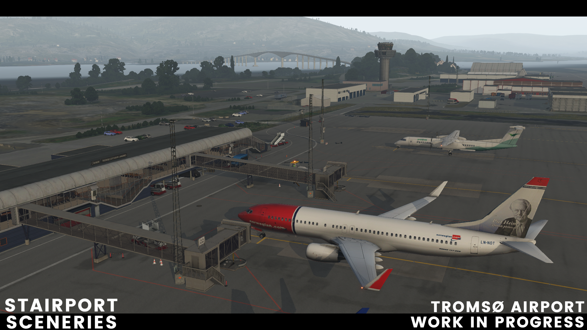 Threshold Exclusive Stairport debuts Tromso for XPlane! Threshold