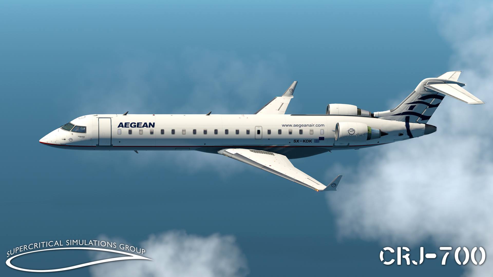 Ssg Complete Exterior Of Crj 700 Threshold