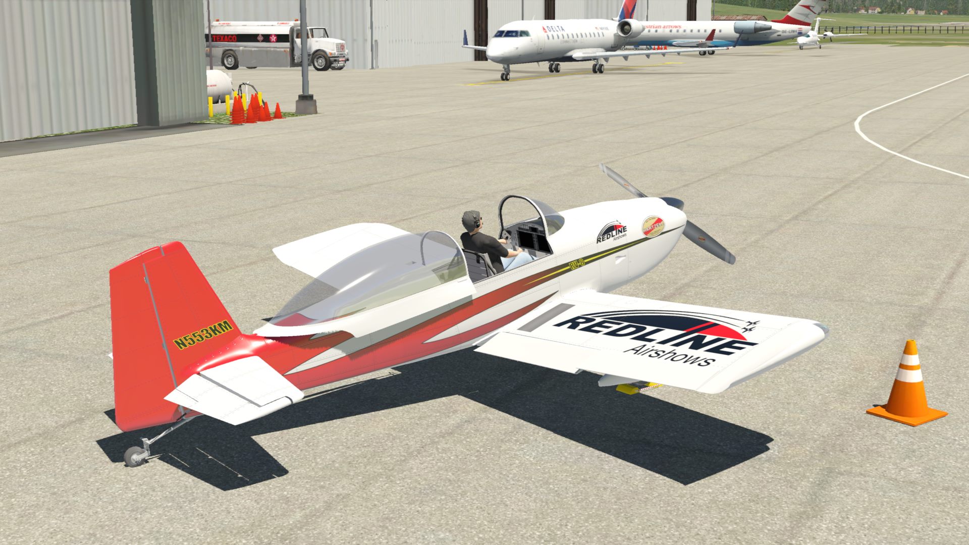 AOA Simulations RV8 Progress Update Threshold