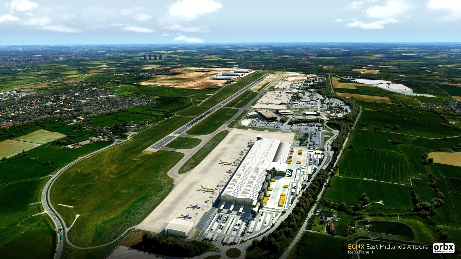 Orbx Announces East Midlands Airport (EGNX) Threshold