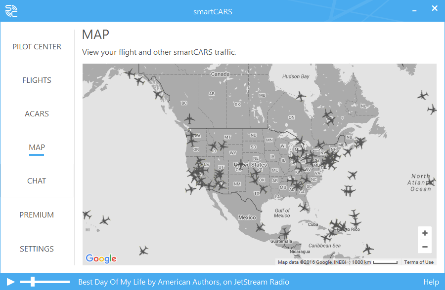Онлайн ивао карта