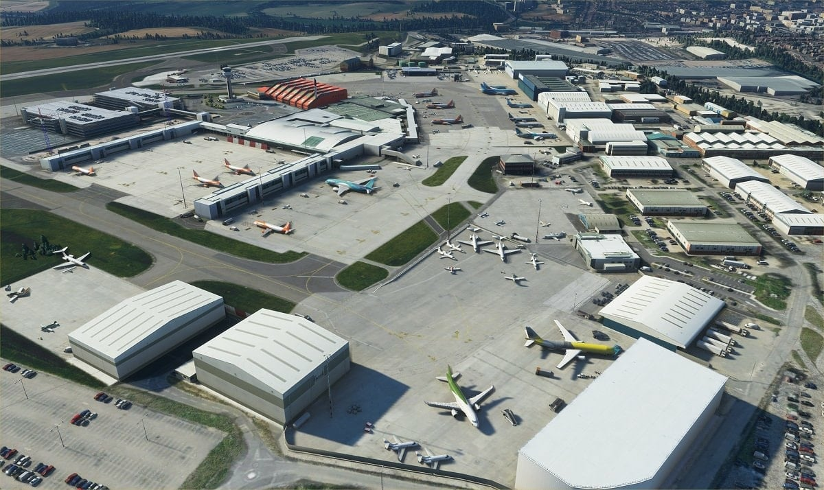 UK2000 Releases Luton 2020HD for Microsoft Flight Simulator Threshold