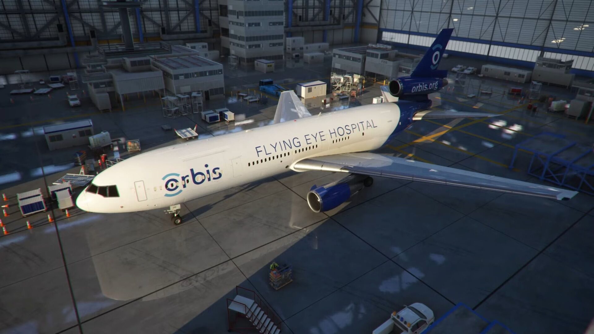 Microsoft Launches Orbis&#39; Flying Eye Hospital For Free in Microsoft Flight  Simulator; Also Coming to Xbox