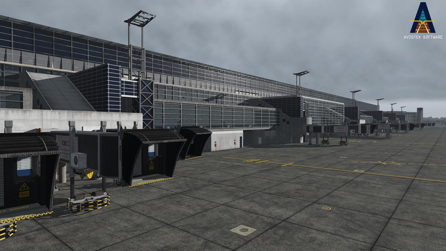 Aviotek Showcase First Screenshots of Frankfurt (EDDF) for XPlane