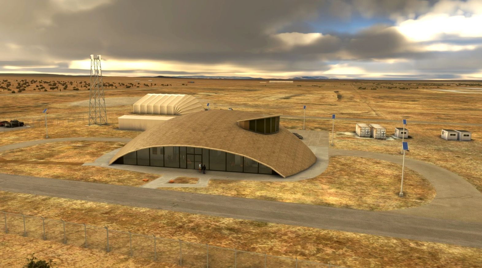 UK2000 Scenery Releases Spaceport America for MSFS - Threshold