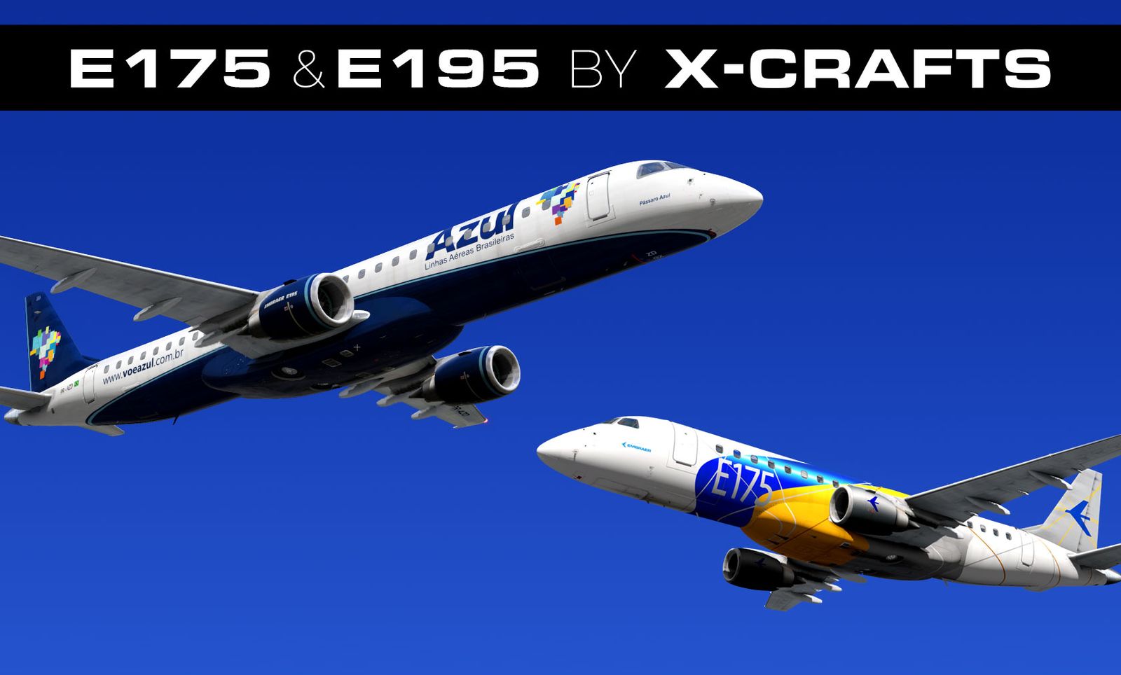 XCrafts Make E175 & E195 Freeware Threshold