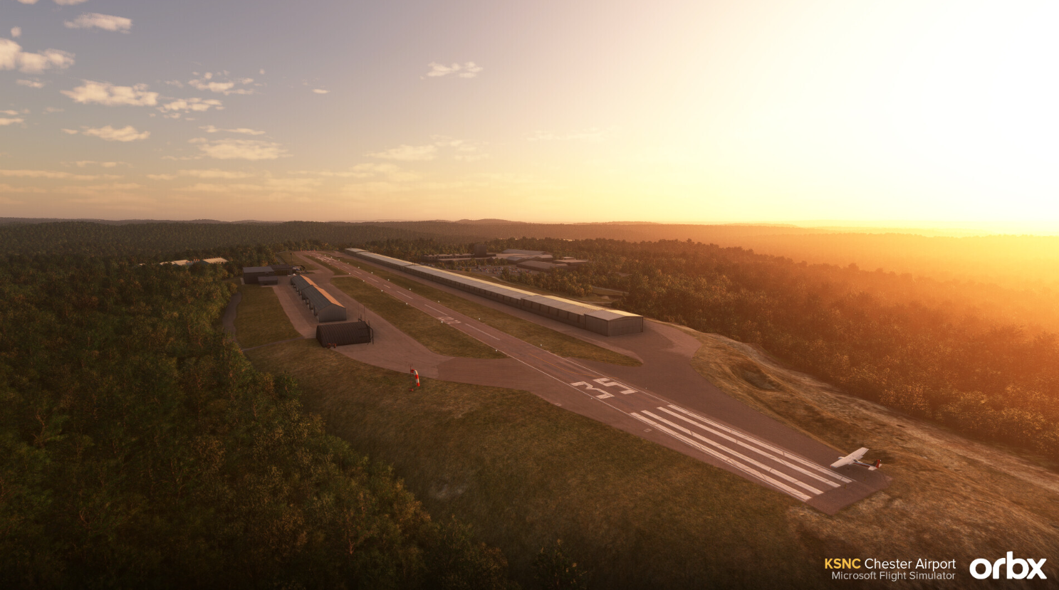 Orbx Releases Chester Airport for MSFS Threshold