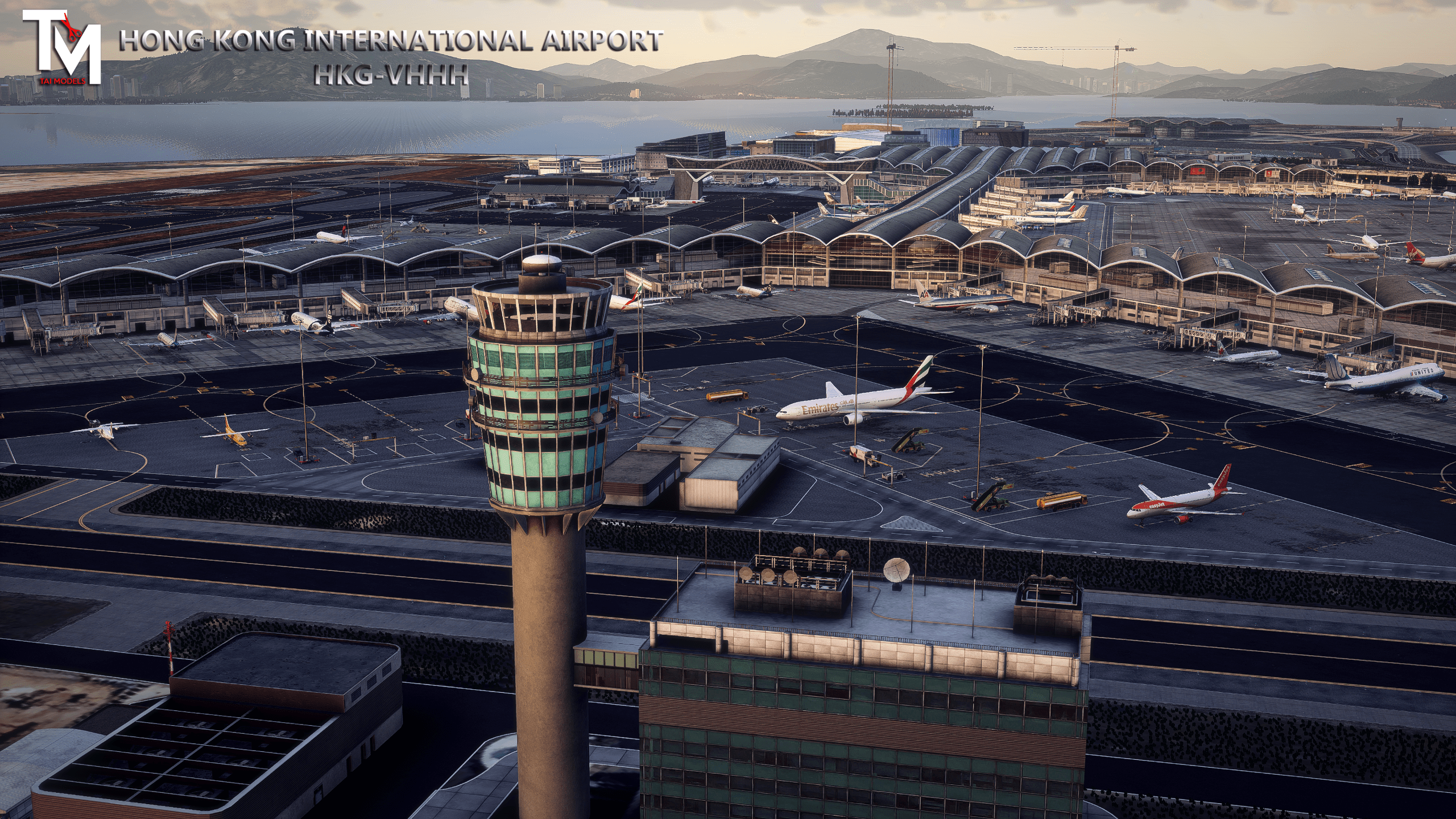 TaiModels Releases Hong Kong International for XPlane 11 & 12 Threshold