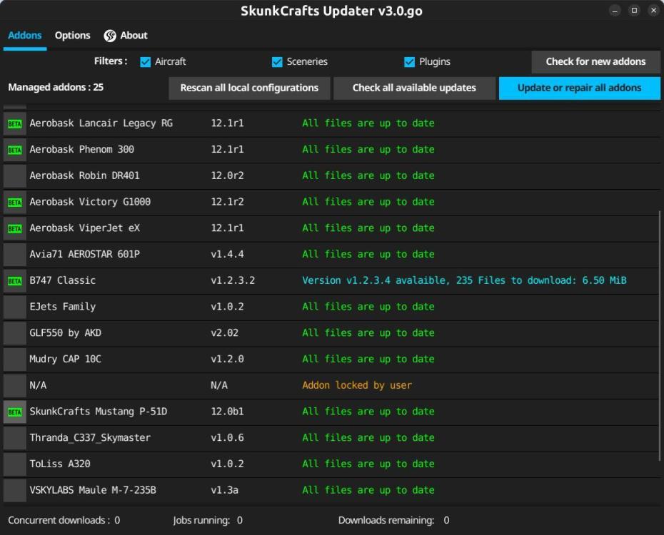 Skunkworks Updater for X-Plane Goes Standalone - Threshold