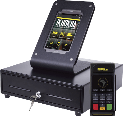 iKhokha Shaker Register Point of Sale bundle