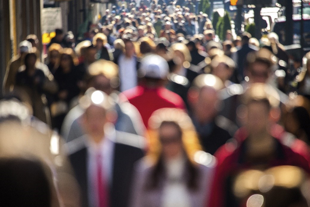 Crowd movement in cities