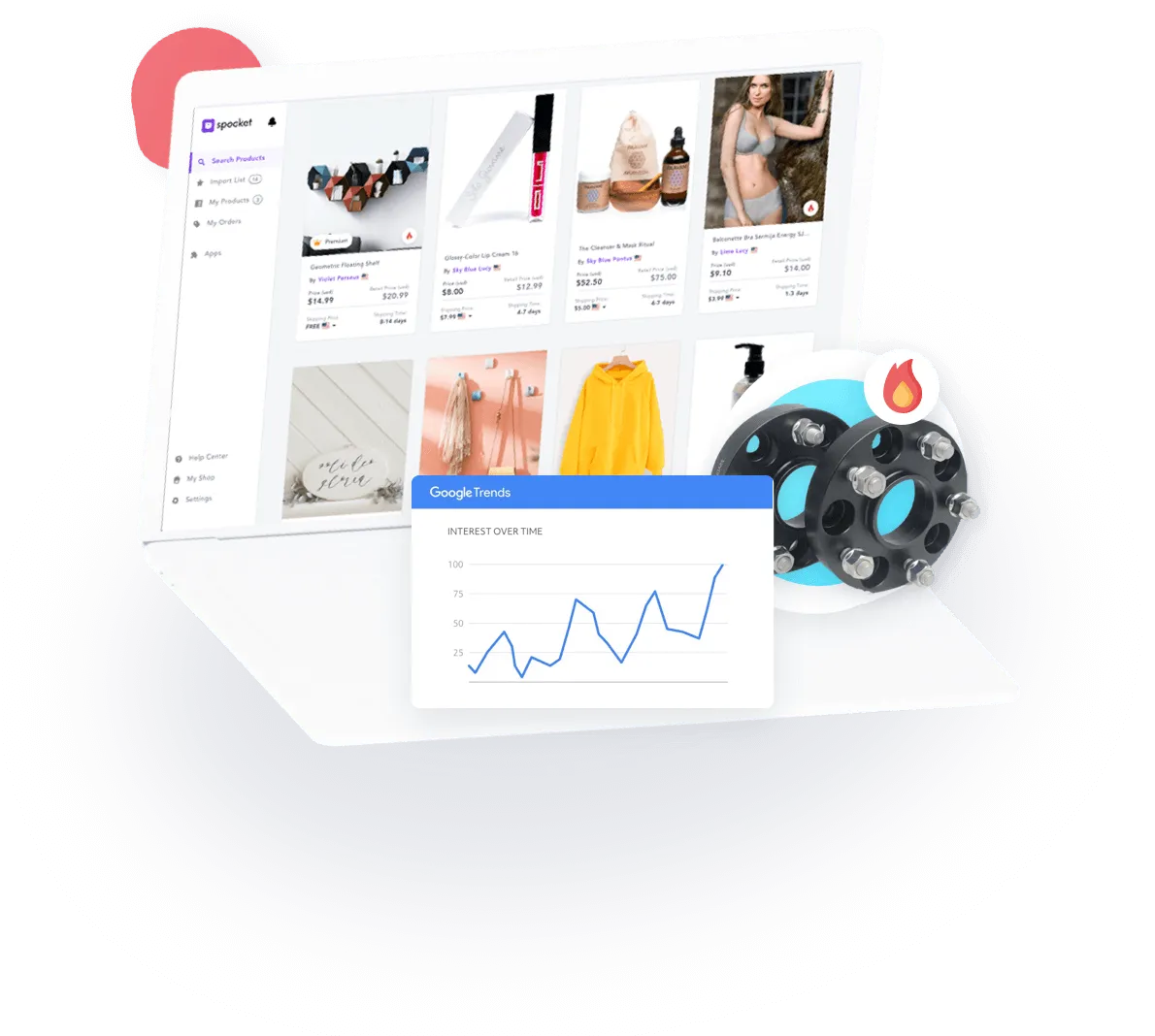 Dropship Auto Parts and Car Accessories Spocket Suppliers