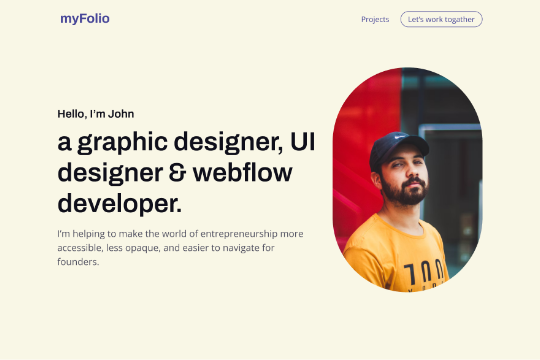 Webflow Showcased | Auro university workshop portfolio