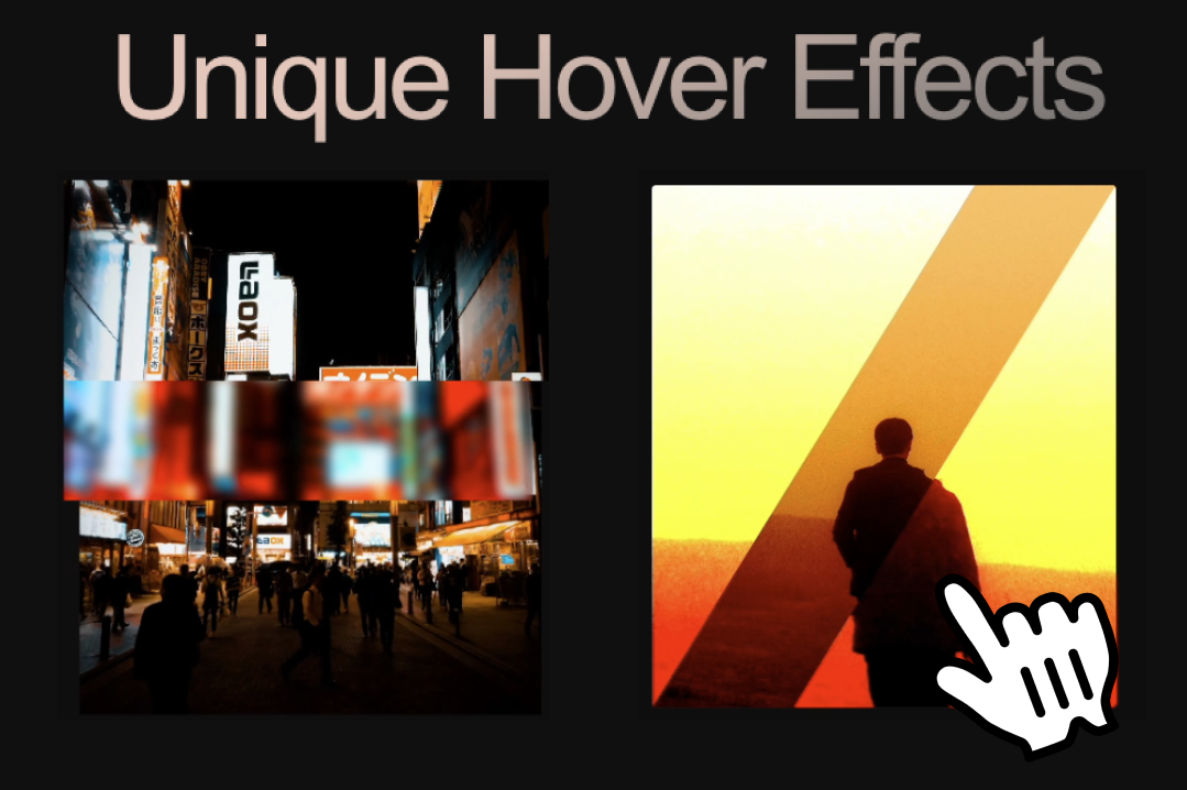 flow Showcased 10 Image Hover Effects